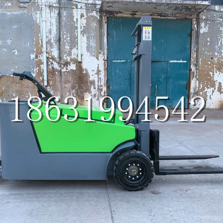 义县小型电动叉车1吨2吨步行站驾式电瓶堆高充电装卸车液压升降车铲车